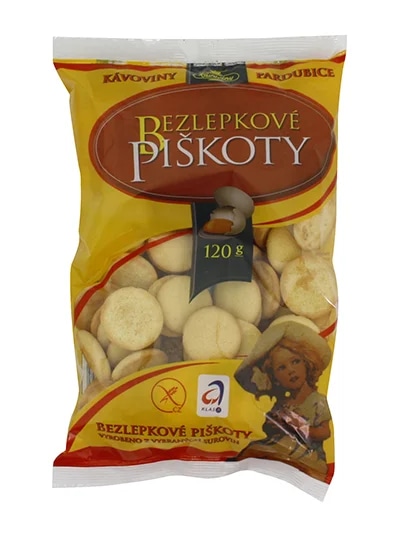 Kávoviny Piškoty bezlepkové