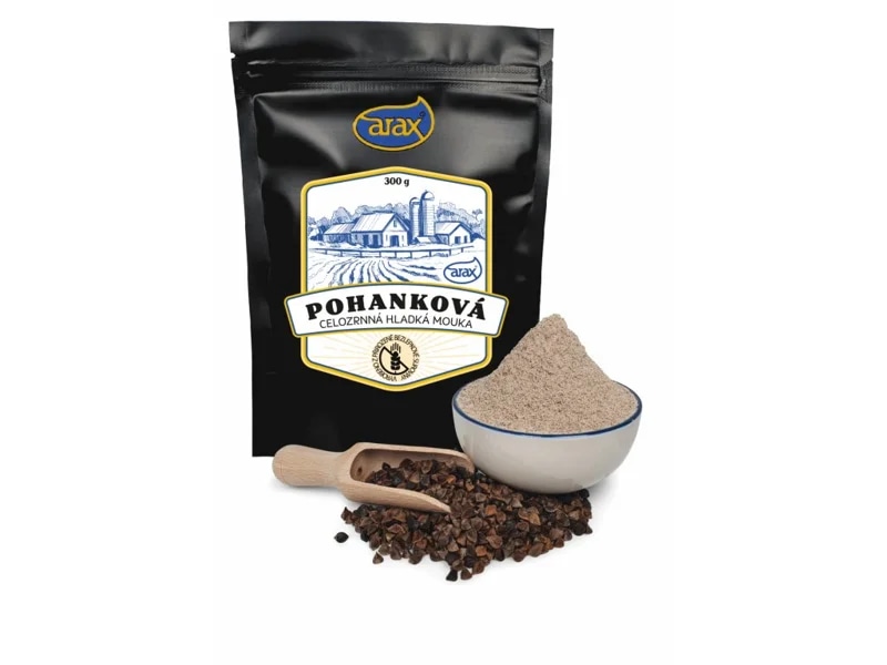 ARAX Mouka pohanková celozrnná hladká nat.