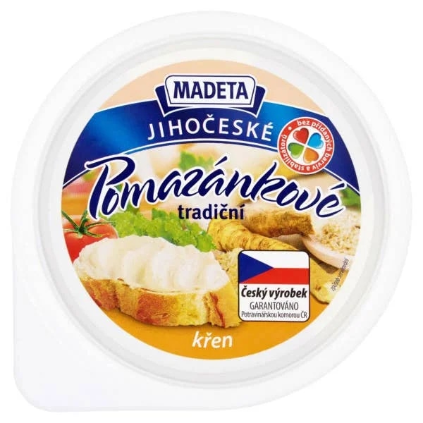 Madeta Jihočeské Tradiční pomazánkové s křenem 6x150g