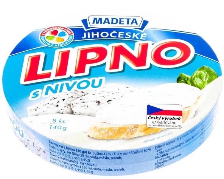 Madeta Jihočeské Lipno sýr niva