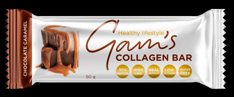 Gam's Collagen Tyčinka Čokoláda Karamel