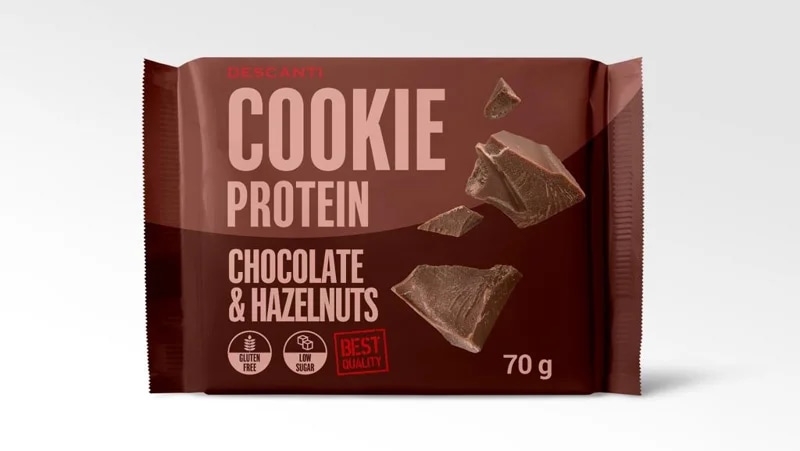 Descanti Cookie Protein Chocolate & Hazelnuts