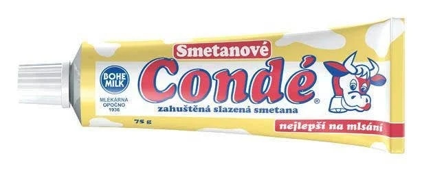 Bohemilk Condé Smetana slazená 12x75g
