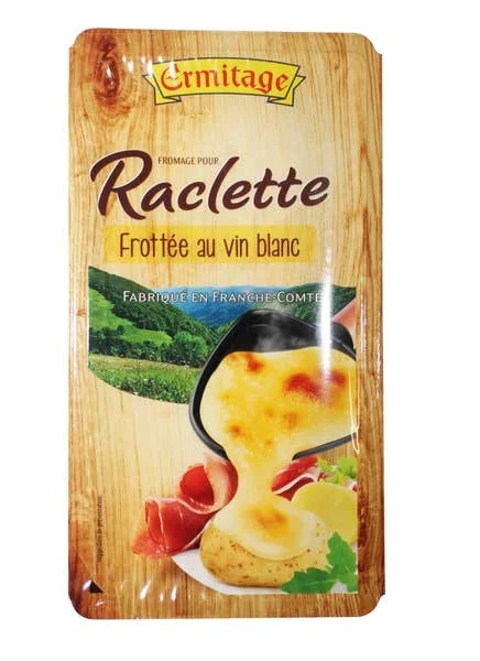 Ermitage Raclette sýr s bílým vínem plátky