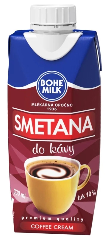 Bohemilk Smetana do kávy 10 %