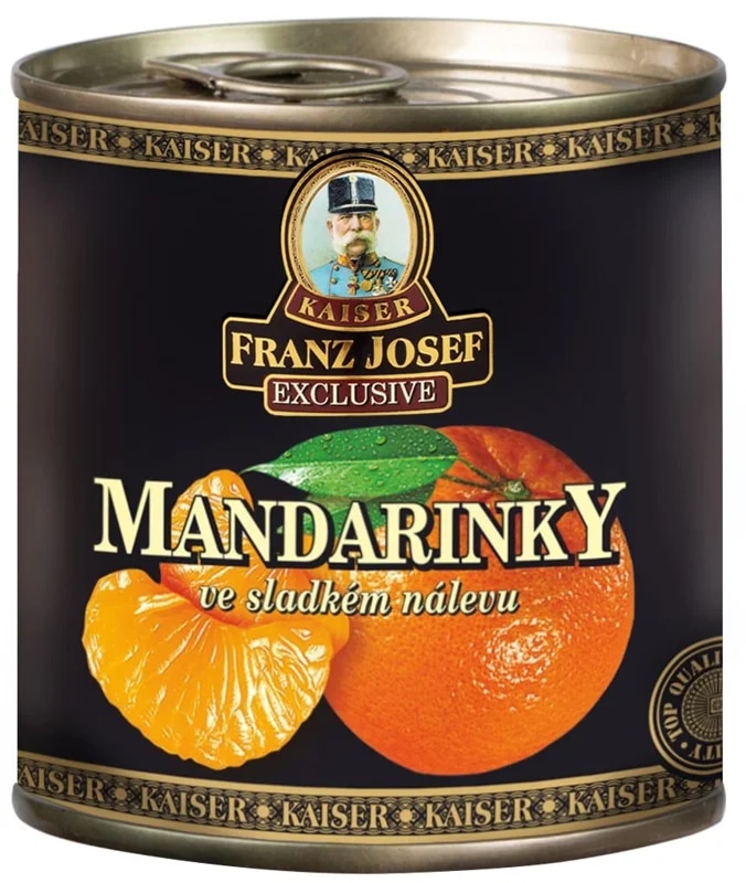 Franz Josef Kaiser Mandarinky v mírně sladkém nálevu