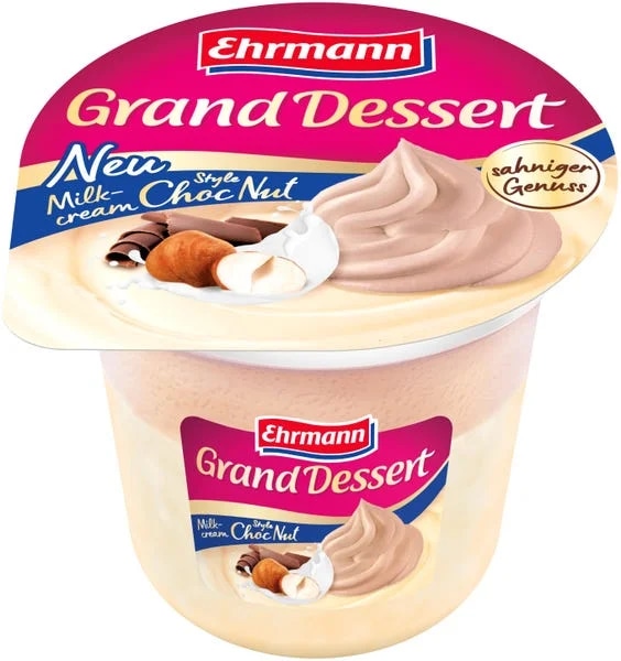 Ehrmann Grand Dessert Milkcream Style Choc Nut