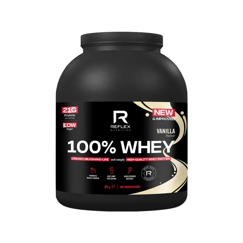 Reflex Nutrition 100% Whey Protein – vanilka