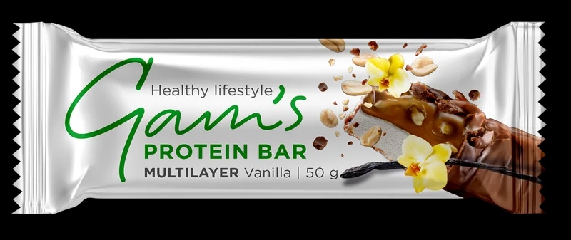 Gam's Proteín Multilayer Tyčinka Vanilka