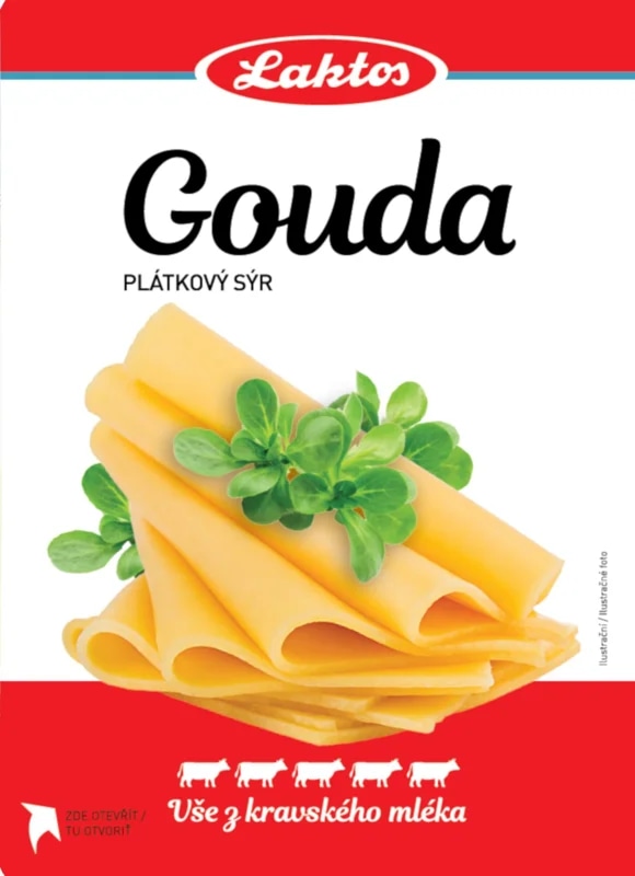Laktos Gouda 48% plátky