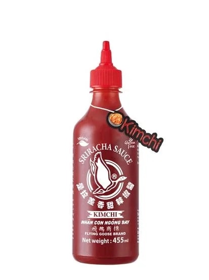 FLYING GOOSE Sriracha chilli omáčka s kimchi
