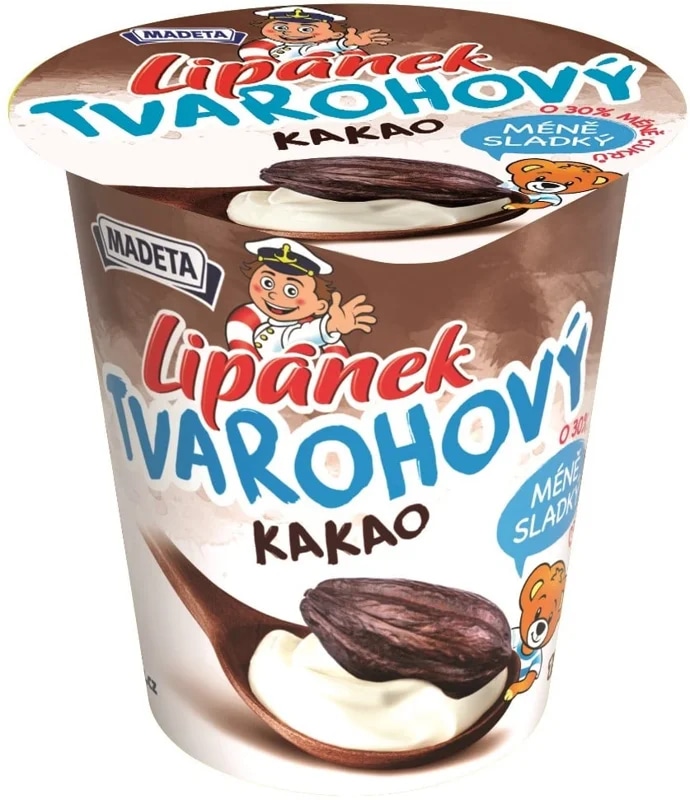Madeta Lipánek tvarohový kakao