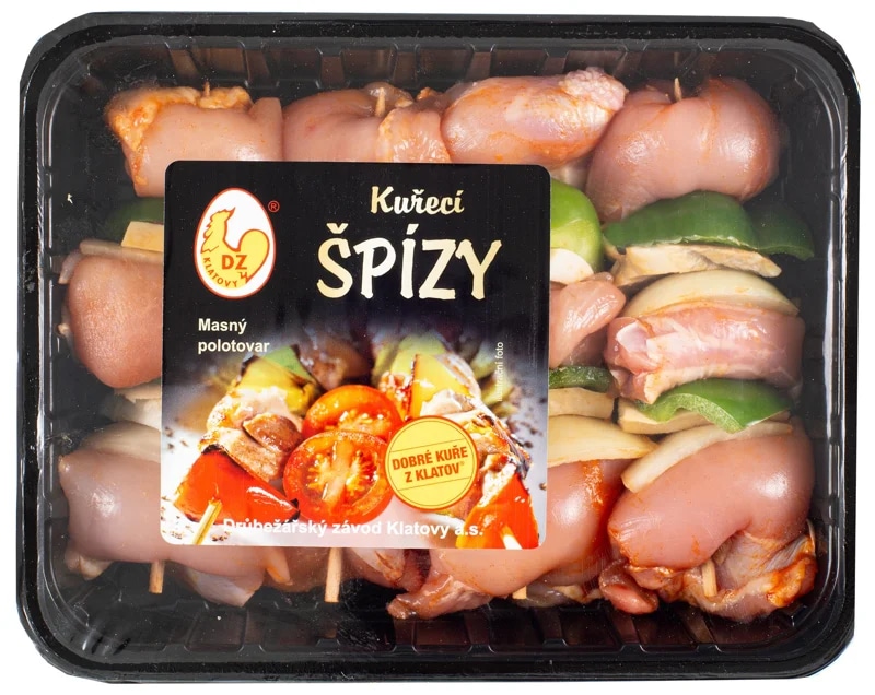 DZ Klatovy Kuřecí špíz se špekem