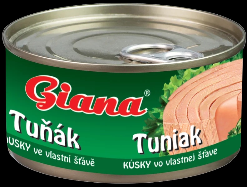 Giana Tuňák kousky ve vlastní šťávě