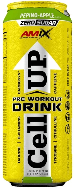Amix Nutrition Amix CellUp Preworkout drink - Pepino-Apple (jablko)