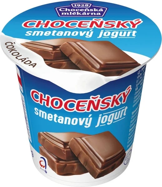 Choceňská Mlékárna Choceňský smetanový jogurt čokoládový