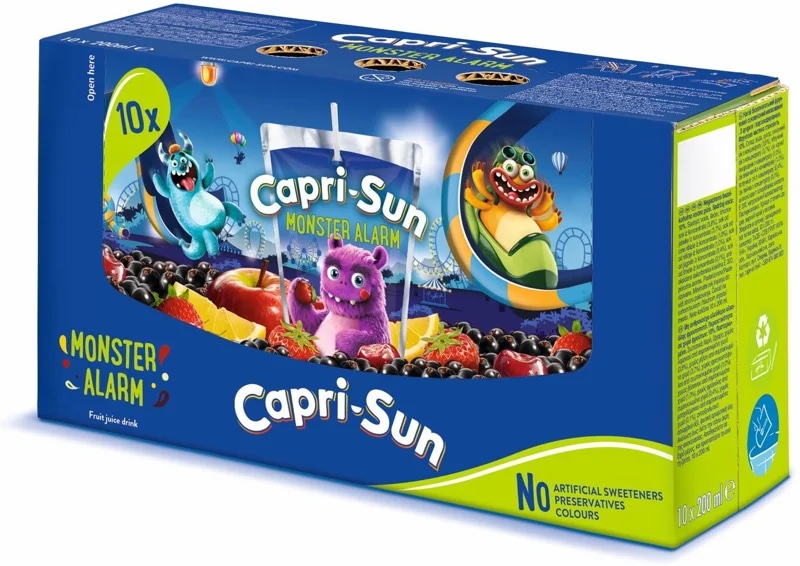 Capri-Sun Monster Alarm 10×200 ml