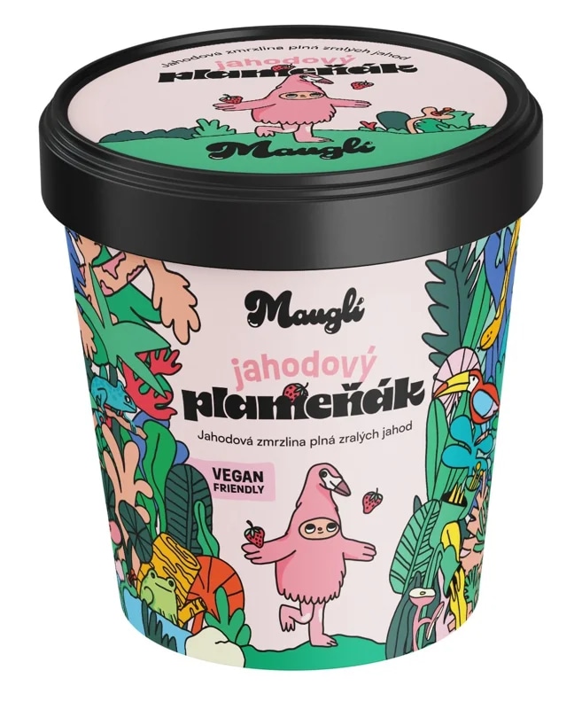 Mauglí Jahodový plameňák