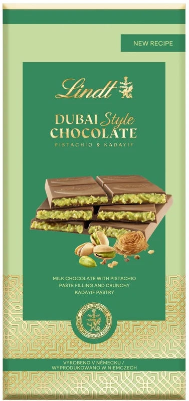 Lindt Dubajská čokoláda