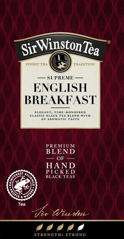 Sir Winston Tea Supreme English Breakfast černý čaj