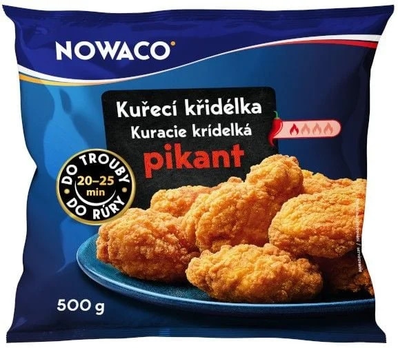 Nowaco Křupavá křidélka lehce pikantní
