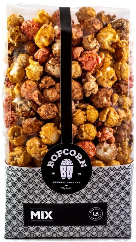 Bopcorn Gourmet popcorn Mix 5 příchutí