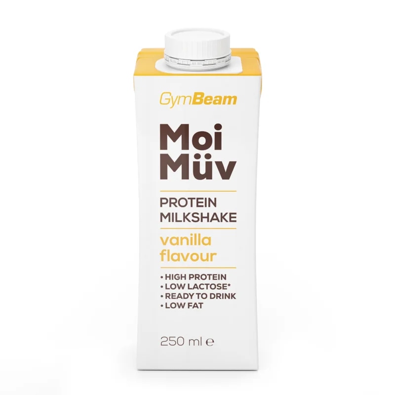 GymBeam MoiMüv Protein Milkshake vanilka