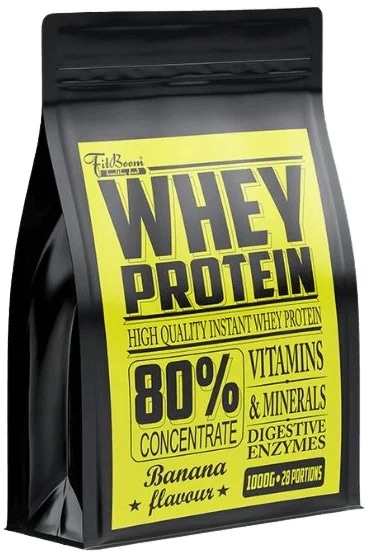 FitBoom Whey Protein 80 % - banán