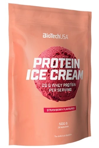 Biotech USA BiotechUSA Protein Ice Cream - jahoda