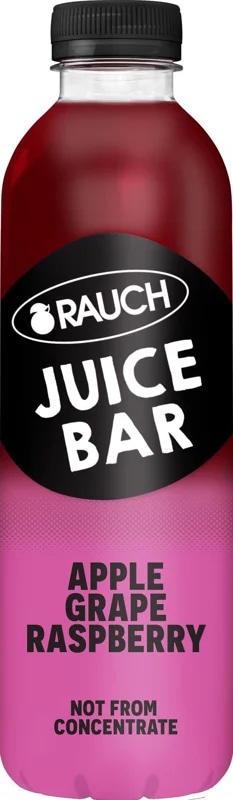 Rauch Juice Bar vegan Jablko, hrozno a malina 100 %