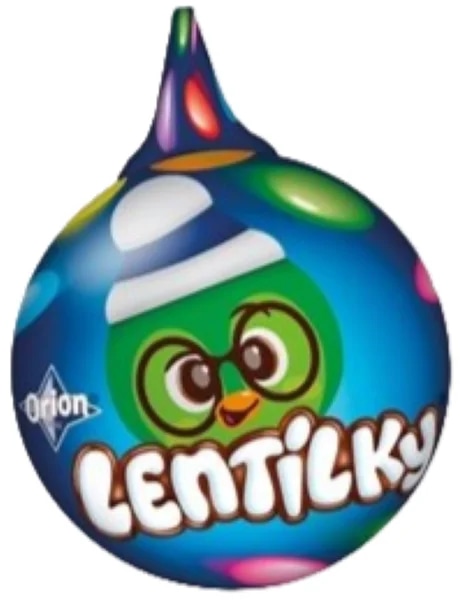 ORION Lentilky Vánoční ozdobičky, různé motivy