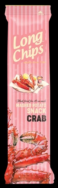 Long Chips Bramborový snack Krab
