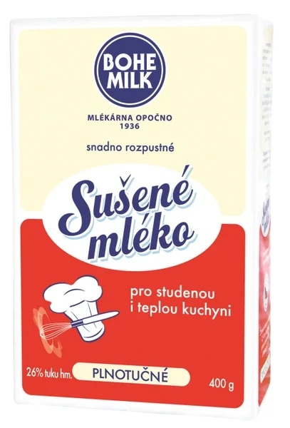 Bohemilk Sušené mléko plnotučné 26%