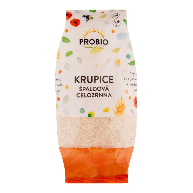 ProBio Krupice špaldová celozrnná Bio