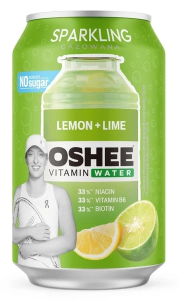 Oshee Perlivá vitamínová voda Citron + Limetka