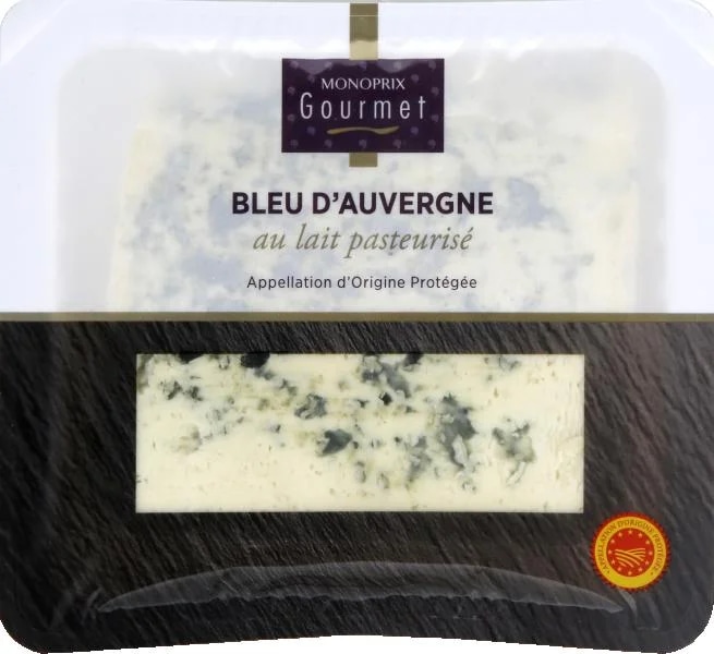 Monoprix Gourmet Modrý sýr bleu d'auvergne