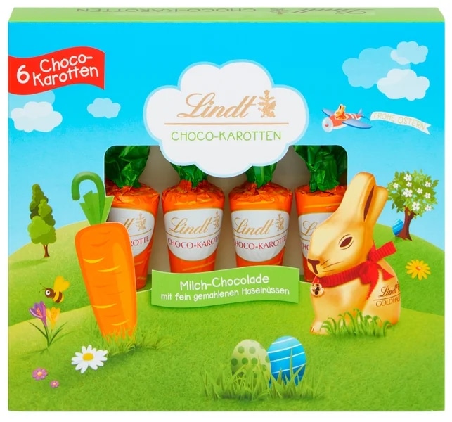 Lindt Čokoládové mrkvičky