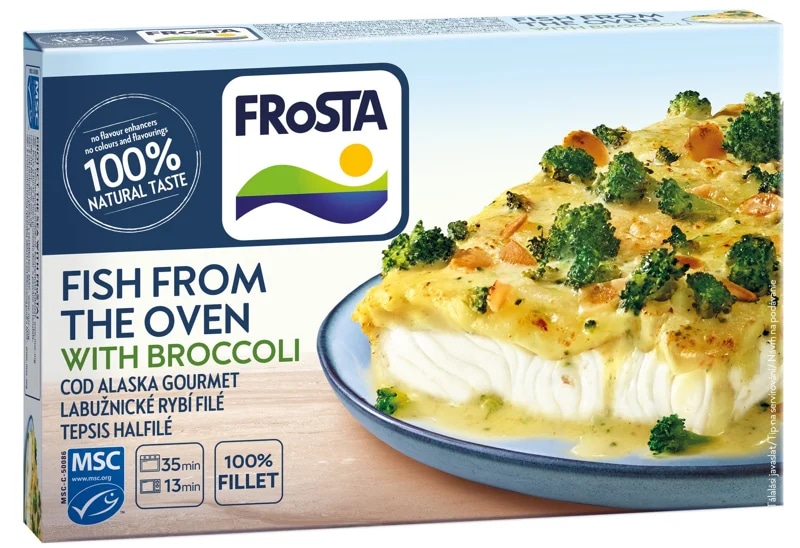 Frosta MSC Labužnické filé s brokolicí