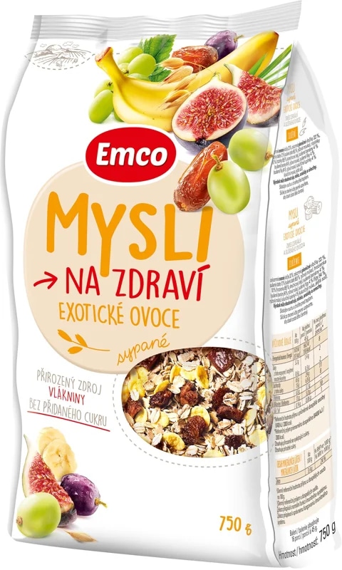 Emco Mysli na Zdraví Sypané Exotické ovoce