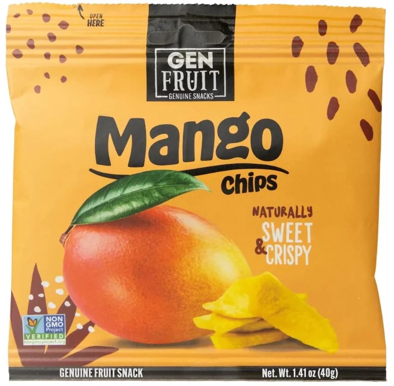 Gen Fruit Mangové chipsy natural