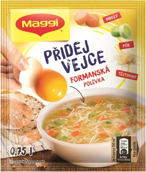Maggi Přidej vejce Formanská polévka
