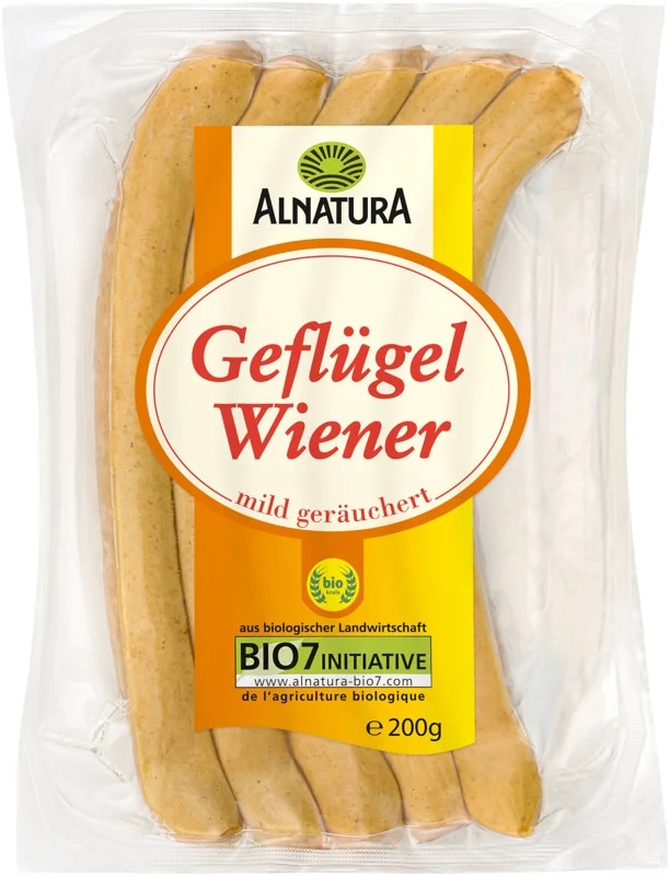 Alnatura BIO Krůtí párky