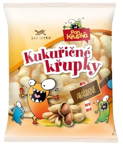 Pan Křupka Křupky kukuřičné arašídové