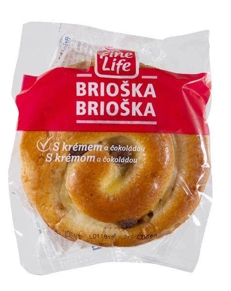 Fine Life Brioška s krémem a čokoládou 6x50g
