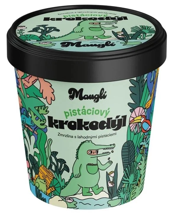 Mauglí Pistáciový krokodýl