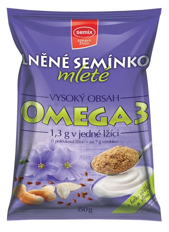 Semix Lněné semínko mleté ochucené