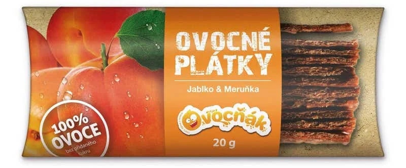Ovocňák plátky Jablko-Meruňka