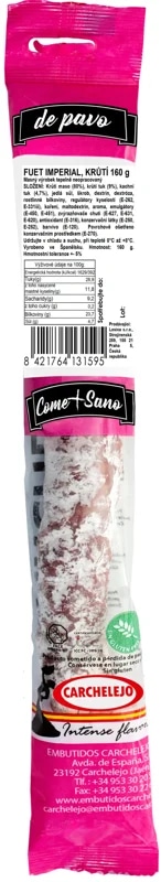 Carchelejo Fuet Imperial Krůtí