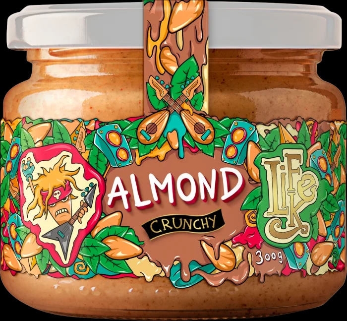 LIFELIKE Mandlový krém křupavý