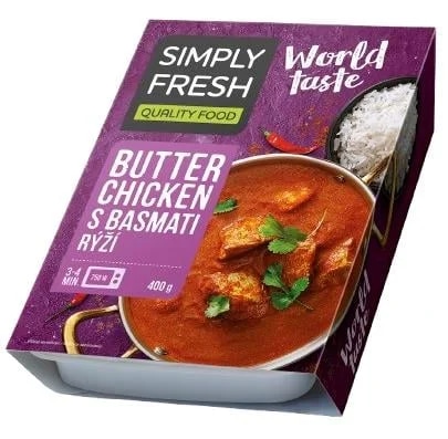 Simply Fresh Butter chicken s basmati rýží